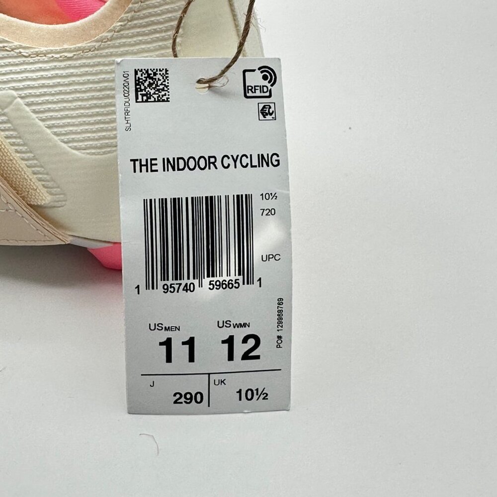 Men's Adidas The Indoor Cycling Shoes Off White Shadow Maroon 3Bolt GX1669 Sz11 - Picture 12 of 13